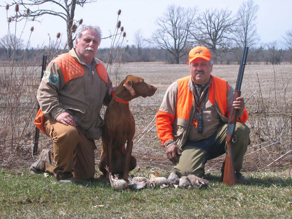 A great hunt and dog training day at Ruffwood Game Farm